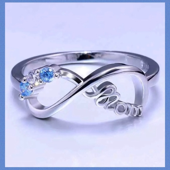 Jewelry - Silver Mom Infinity Ring